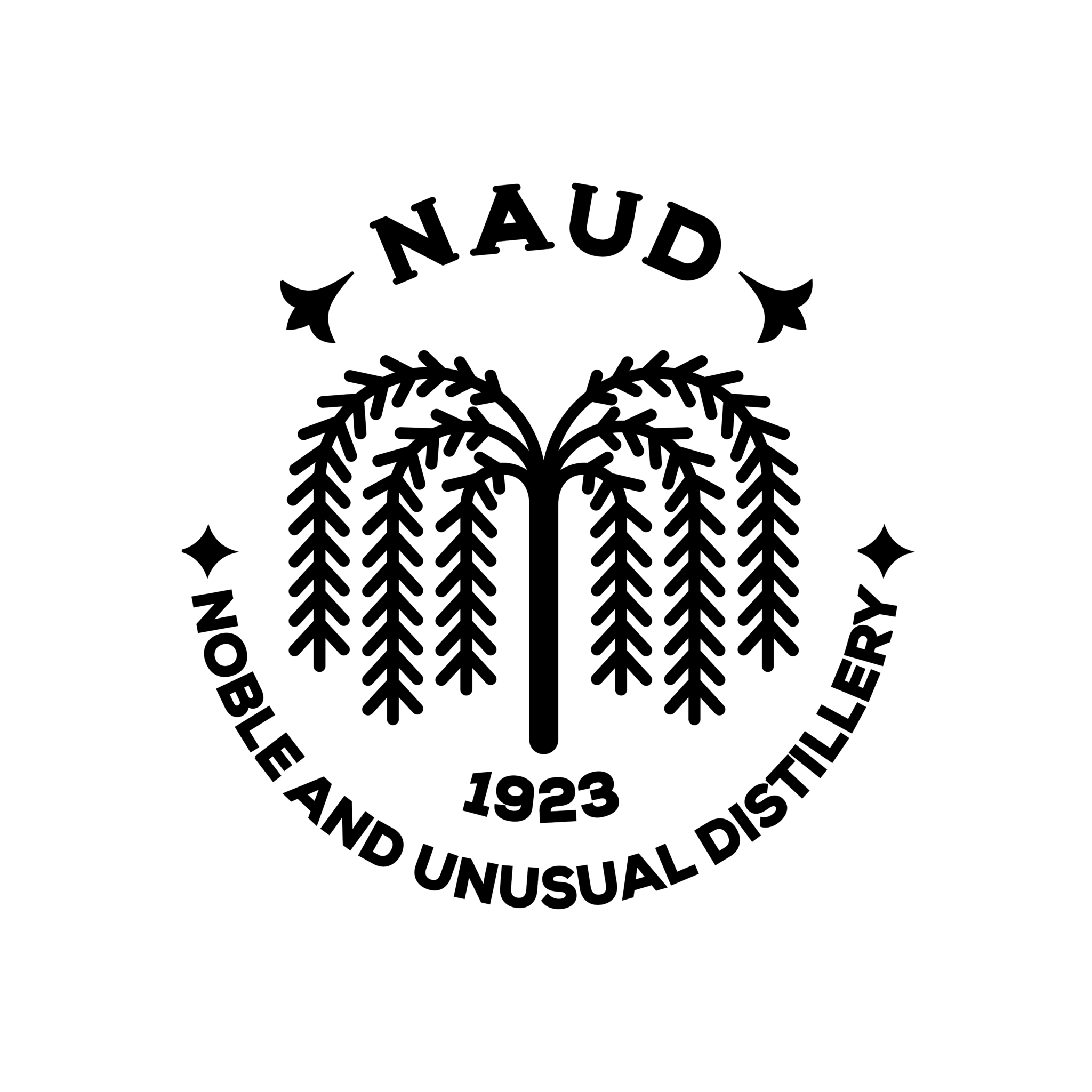 Logo Naud Logo Famille Naud Noble and unusual distillery